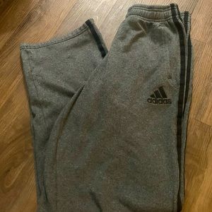 Adidas wide cut sweat pants